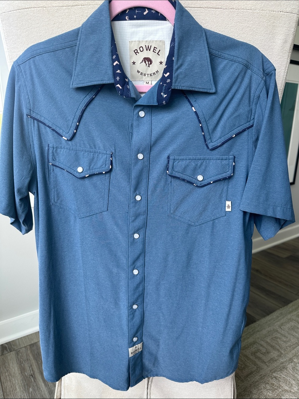 Rowel Western Classic Tech Denim Shirt